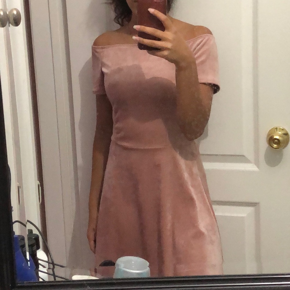 Off the shoulder dress